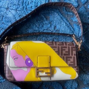 Fendi Zucca baguette bag
